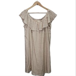Laju linen blend dress size M